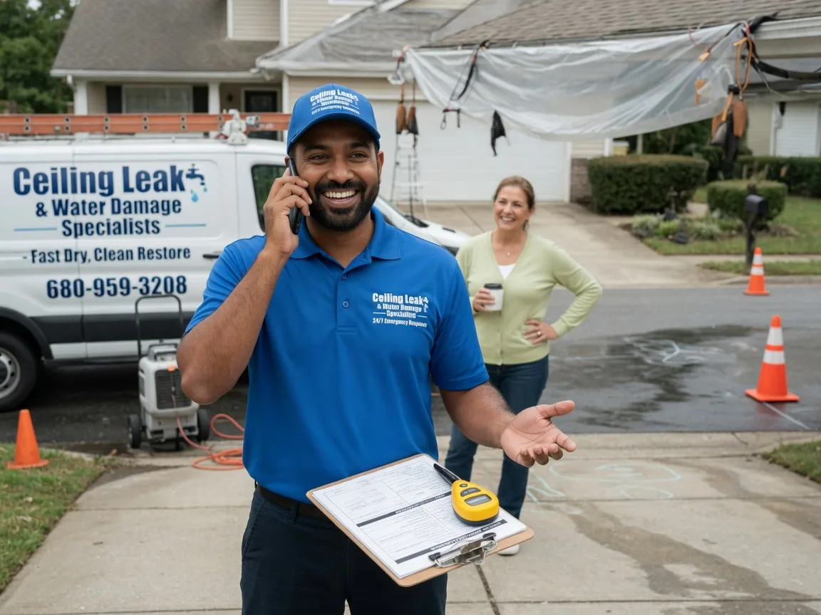 Ceiling Leak Cleanup Castleberry, AL FAQs